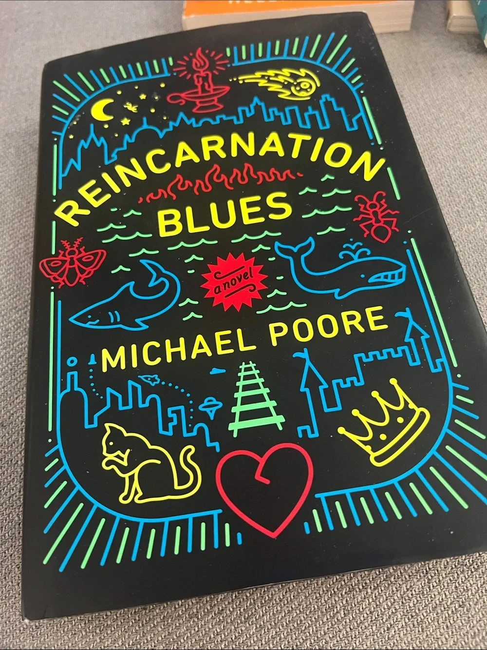 Reincarnation Blues by Michael Poore (Hardcover, 2017) First Edition